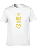 Love Hugs Kisses Graphic Tee