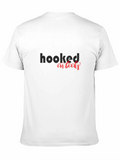 Hooked on Books Graphic T-Shirt