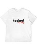 Hooked on Books Graphic T-Shirt