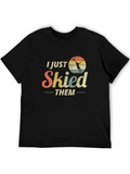 I Just Skied Them Funny Retro Ski T-Shirt