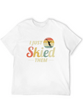 I Just Skied Them Funny Retro Ski T-Shirt