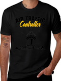 Air Traffic Controller Graphic T-Shirt