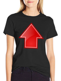 Upvote Graphic Tee - Red Arrow T-Shirt