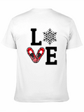 Love Snowshoeing Graphic Tee - Black