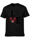 Love Snowshoeing Graphic Tee - Black