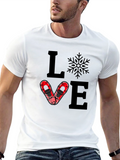 Love Snowshoeing Graphic Tee - Black