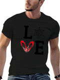 Love Snowshoeing Graphic Tee - Black