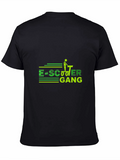 E-Scooter Gang Graphic Tee - Black