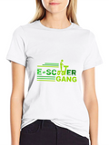 E-Scooter Gang Graphic Tee - Black