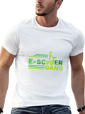 E-Scooter Gang Graphic Tee - Black
