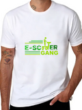 E-Scooter Gang Graphic Tee - Black