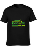 E-Scooter Gang Graphic Tee - Black