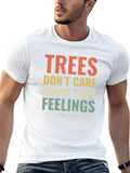 Trees Dont Care Disc Golf T-Shirt