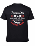 Firefighter Mom Hero T-Shirt