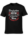 Firefighter Mom Hero T-Shirt
