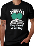 Weekend Forecast Table Tennis T-Shirt