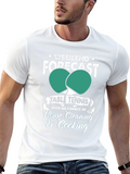 Weekend Forecast Table Tennis T-Shirt