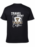 Travel Agent Fuelled by Coffee T-Shirt