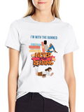 Banned Books T-Shirt Never Stop Reading