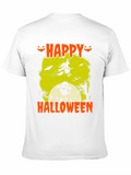 Happy Halloween Graphic Print Tee