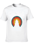 Kansas Retro Style Graphic Tee