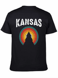 Kansas Retro Style Graphic Tee