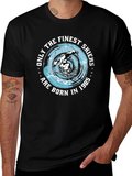 Finest Skiers Born in 1985 Black T-Shirt