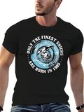 Finest Skiers Born in 1985 Black T-Shirt