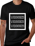 Veggies Graphic Print T-Shirt