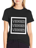 Veggies Graphic Print T-Shirt