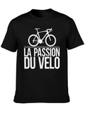 La Passion Du Velo T-Shirt - Cycling Lover Tee