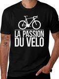 La Passion Du Velo T-Shirt - Cycling Lover Tee