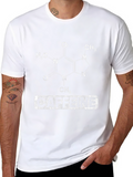 Caffeine Molecule Graphic Tee - Science T-Shirt