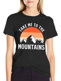 Take Me To The Mountains Graphic Tee