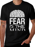 Brain Fear Mind T-Shirt - Black