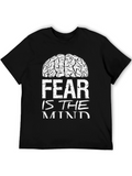 Brain Fear Mind T-Shirt - Black