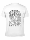 Brain Fear Mind T-Shirt - Black