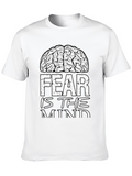 Brain Fear Mind T-Shirt - Black
