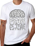 Brain Fear Mind T-Shirt - Black
