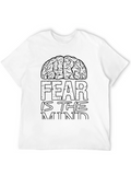 Brain Fear Mind T-Shirt - Black