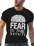 Brain Fear Mind T-Shirt - Black