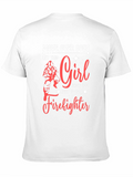 Move Over Boys Firefighter T-Shirt