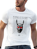 Demons Oni Mask T-Shirt - Urban Style