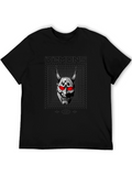 Demons Oni Mask T-Shirt - Urban Style