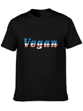 Vegan USA Flag T-Shirt