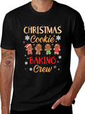 Christmas Cookie Baking Crew T-Shirt