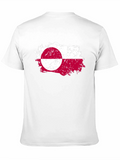 Greenland Flag T-Shirt - Grunge Style