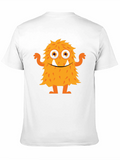 Monster Graphic Tee - Fun Black T-Shirt
