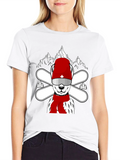 Ski Bear Graphic Tee