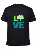 Love Nature Graphic Tee - Black